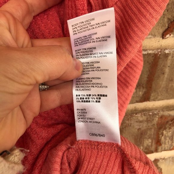 NEW Free People Santa Clara Slouchy Thermal Top S - Picture 14 of 15